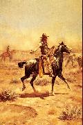 Charles M Russell Through the Alkali oil painting reproduction